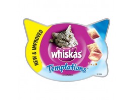 Imagen del producto Whiskas temptations salmon 8x60g
