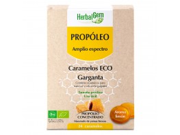 Imagen del producto Pranarom Herbalgem propóleo amplio e caram bio 24